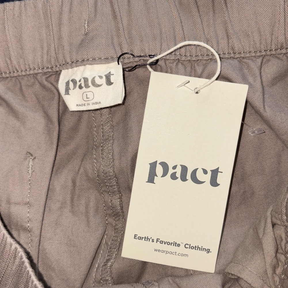 Pact Light Tan Joggers - Picture 3 of 10